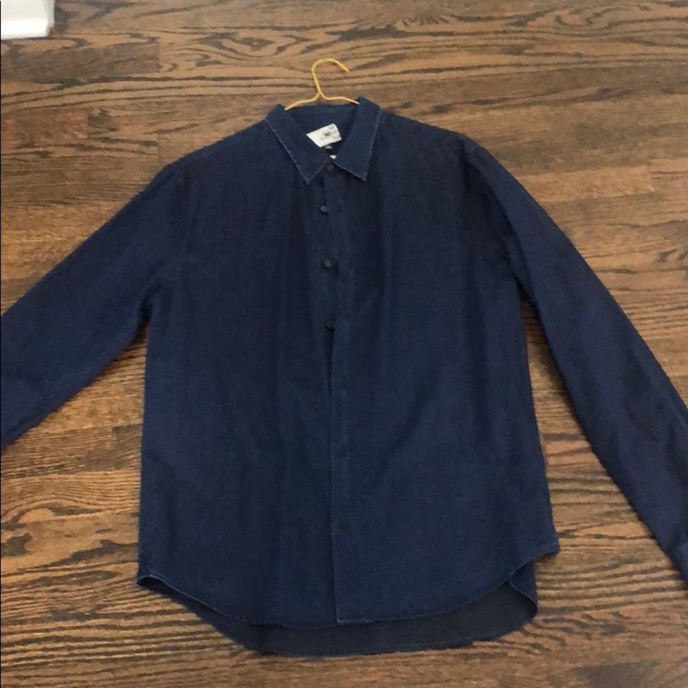 Vince chambray button down. Barely worn!!